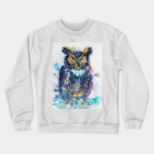 Great horned owl Crewneck Sweatshirt